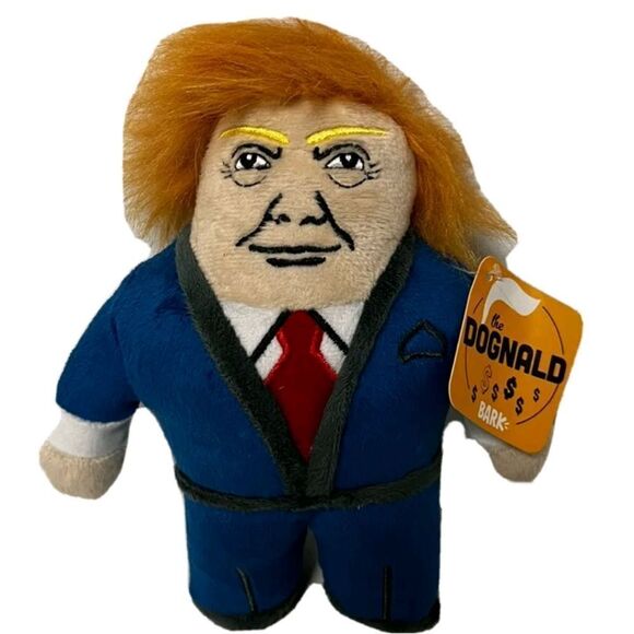 40 Barkbox Donald Trump Dognald Toy - Picture 1 of 2